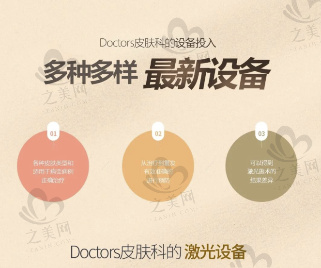 韩国doctors皮肤科项目多样
