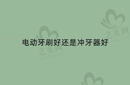 电动牙刷好还是冲牙器好?如何选择更适合自己的刷牙工具?