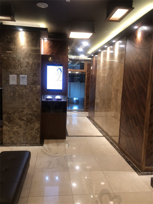 韩国uba整形外科医院走廊