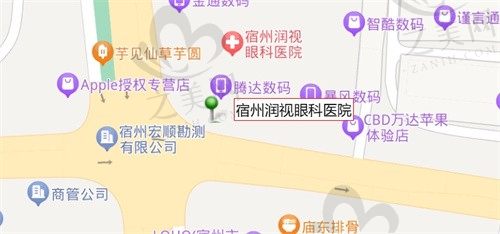 宿州润视眼科医院地址