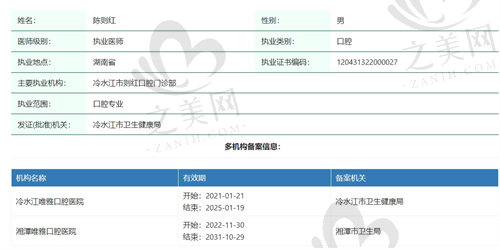 湘潭唯雅口腔医院陈则红医生简介